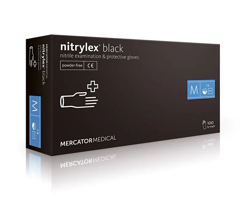 Nitrilne rokavice Nitrylex Black