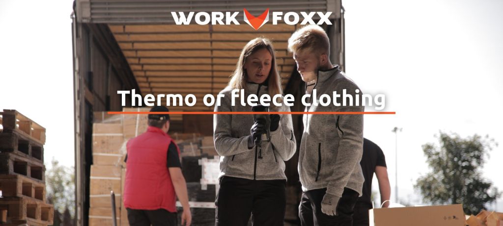 Thermo or fleece clothing