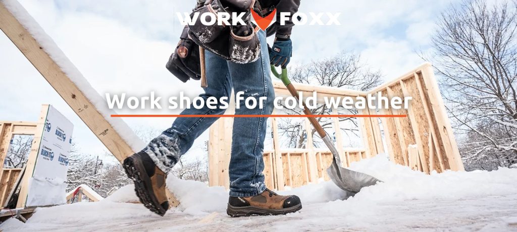 Work shoes for cold weather