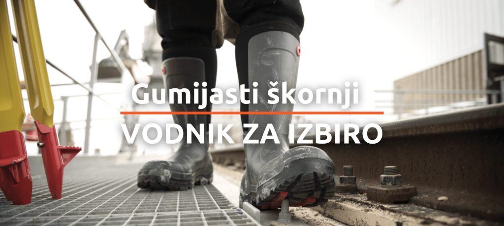 delovni gumijasti škornji