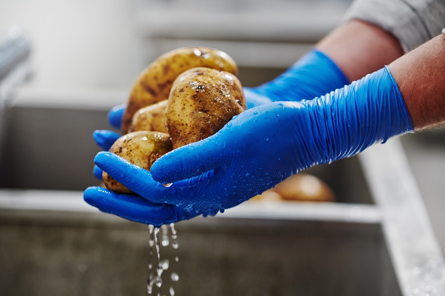 Modre rokavice GoGrip PRO