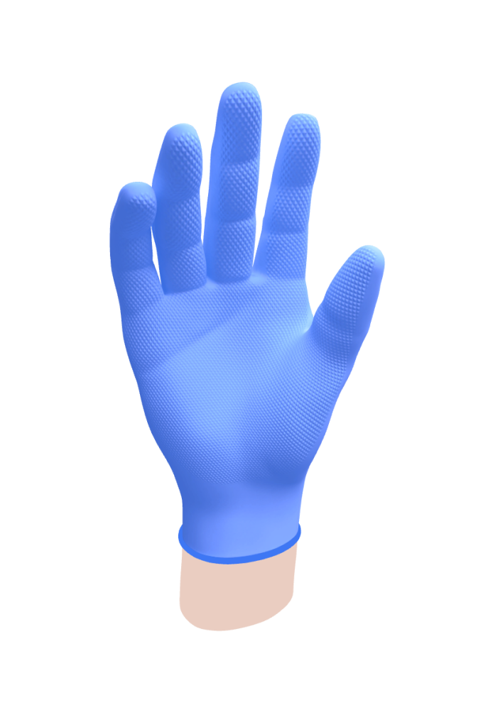 Nitrilne rokavice GoGrip PRO, modre