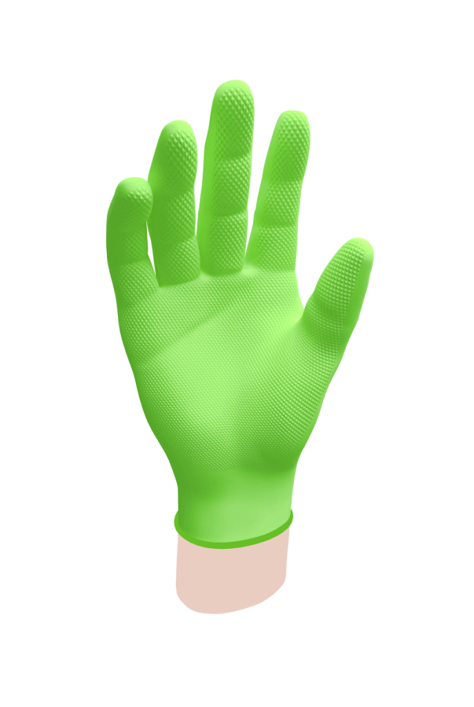 Nitrilne rokavice GoGrip PRO, zelene