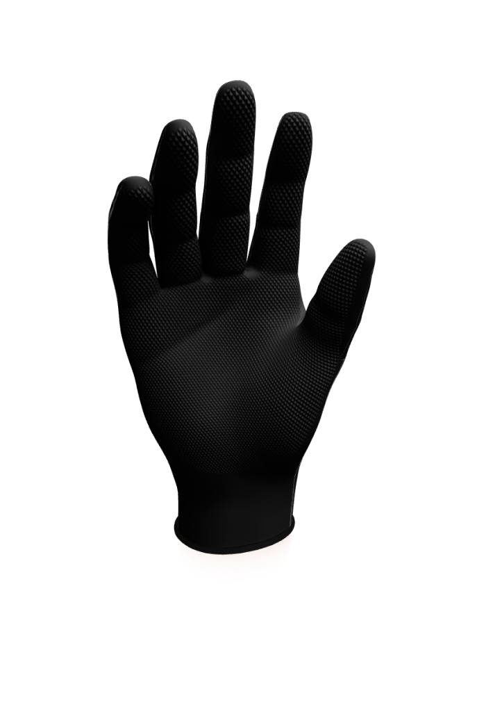 Nitrilne rokavice GoGrip PRO, črne