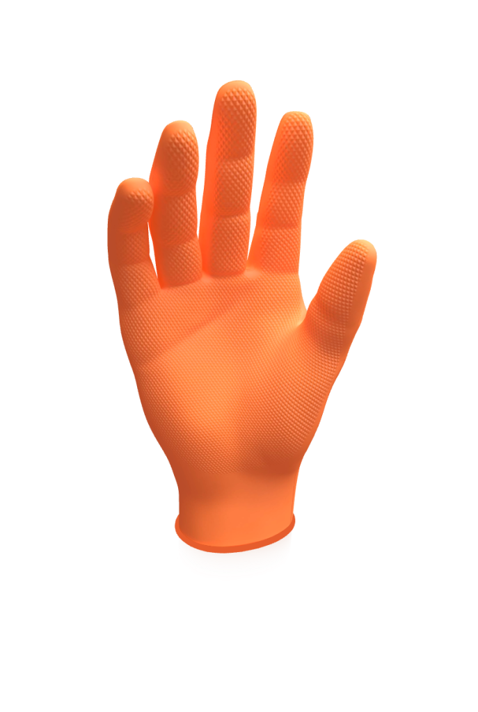 Nitrilne rokavice GoGrip PRO, oranžne