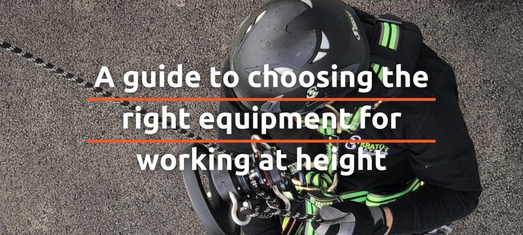 A guide to choosing the right equipment for working at height